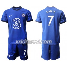 Chelsea Kante Domaći Dječji Komplet Dresovi za Nogomet 2020-2021 (+ kratke hlače)